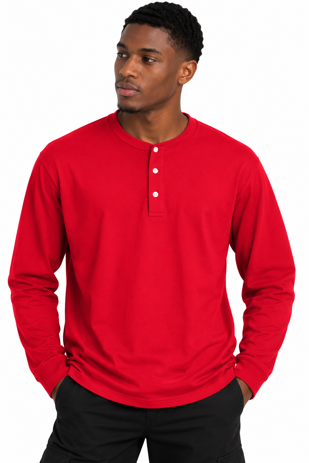 Giesto red Henley