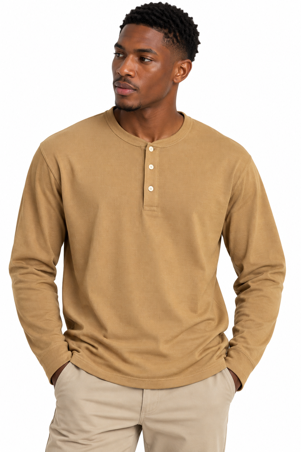 Giesto brown Henley