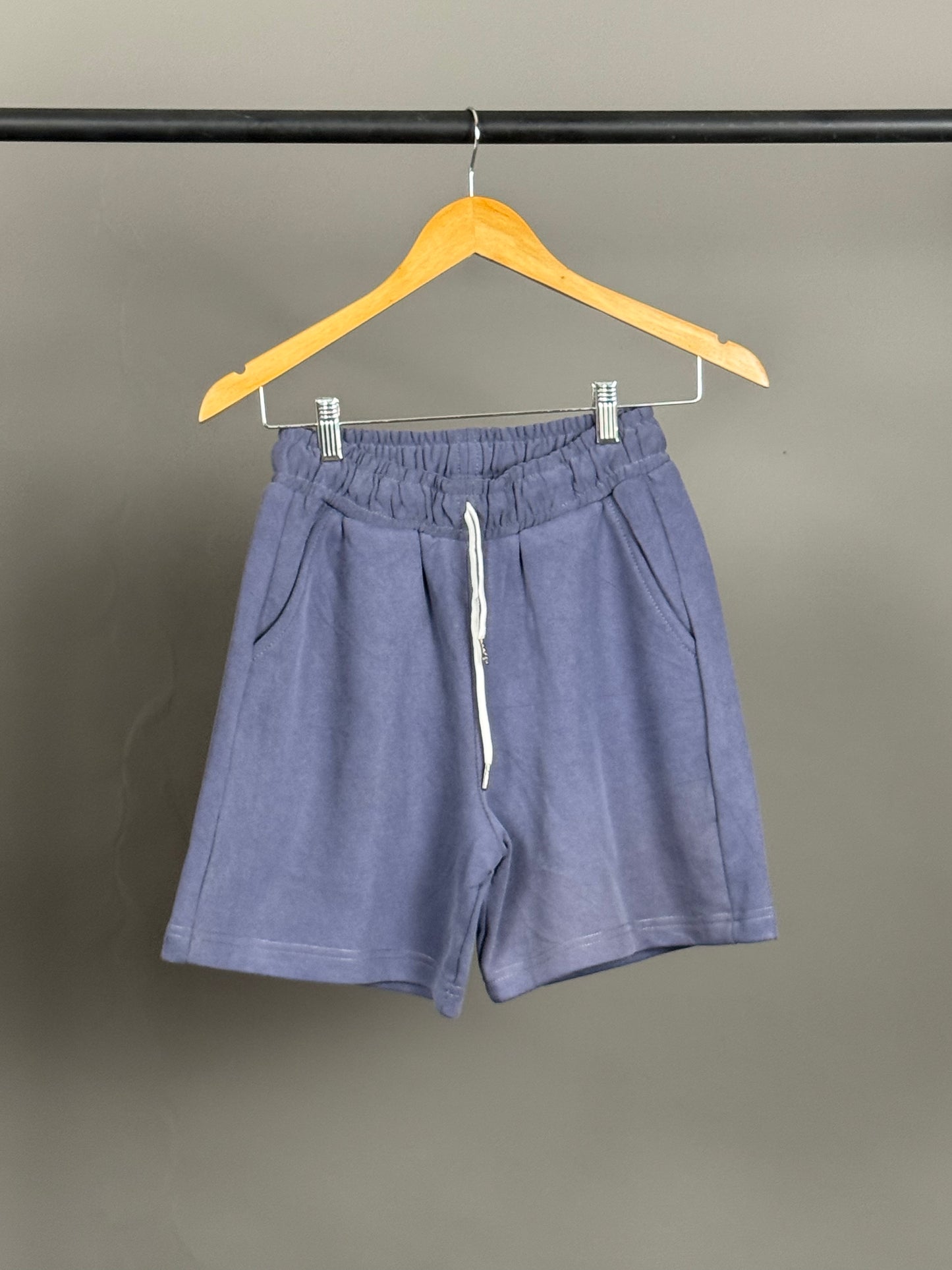 ZEDEK FEMALE MINI JOGGER SHORT IN BLUE