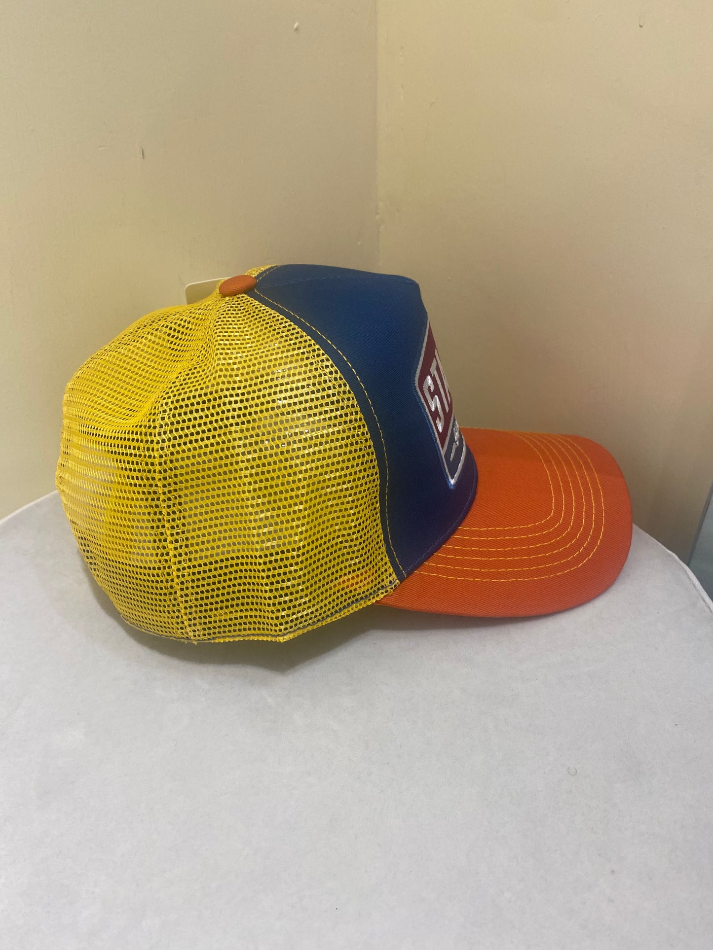 STATION TRUCKER HAT IN ORANGE