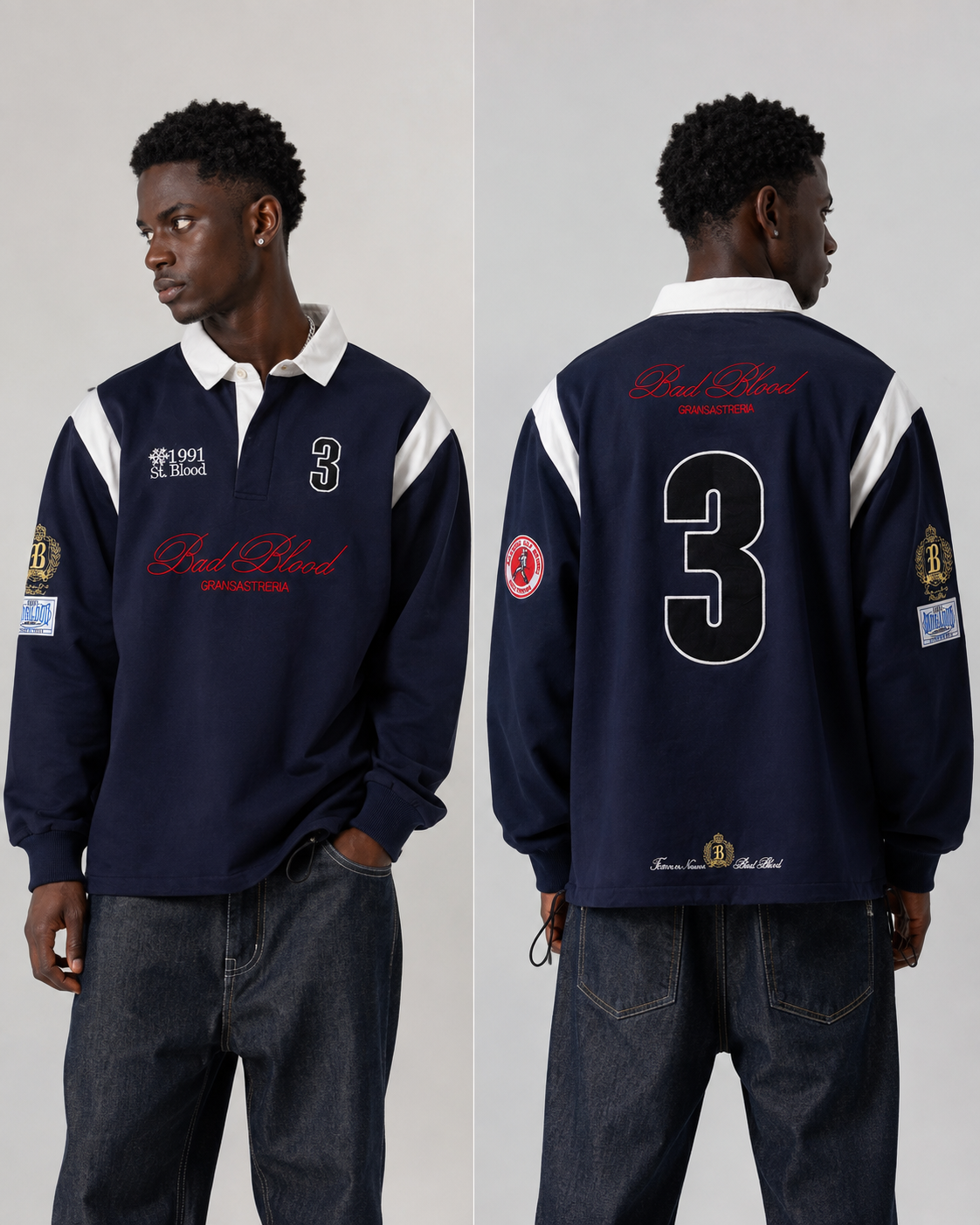 Bad blood rugby shirt