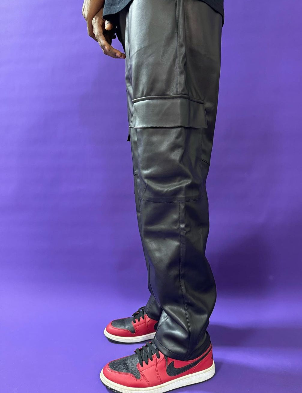 2y premium leather cargo pant