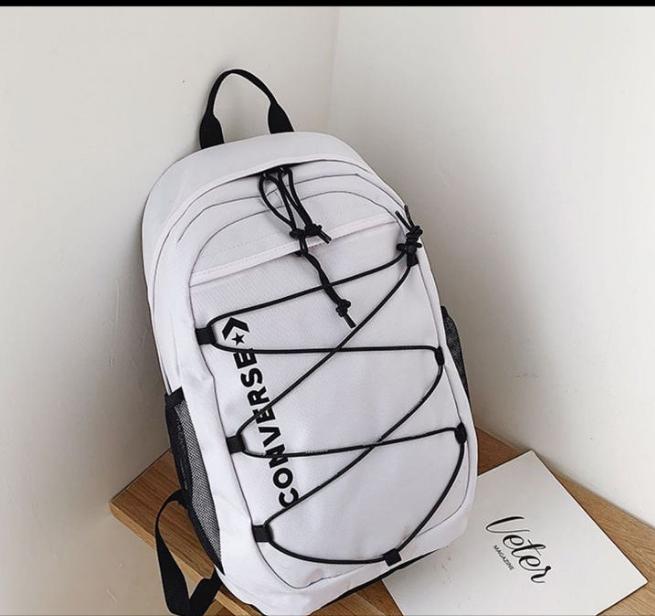 Converse backpack in off white
