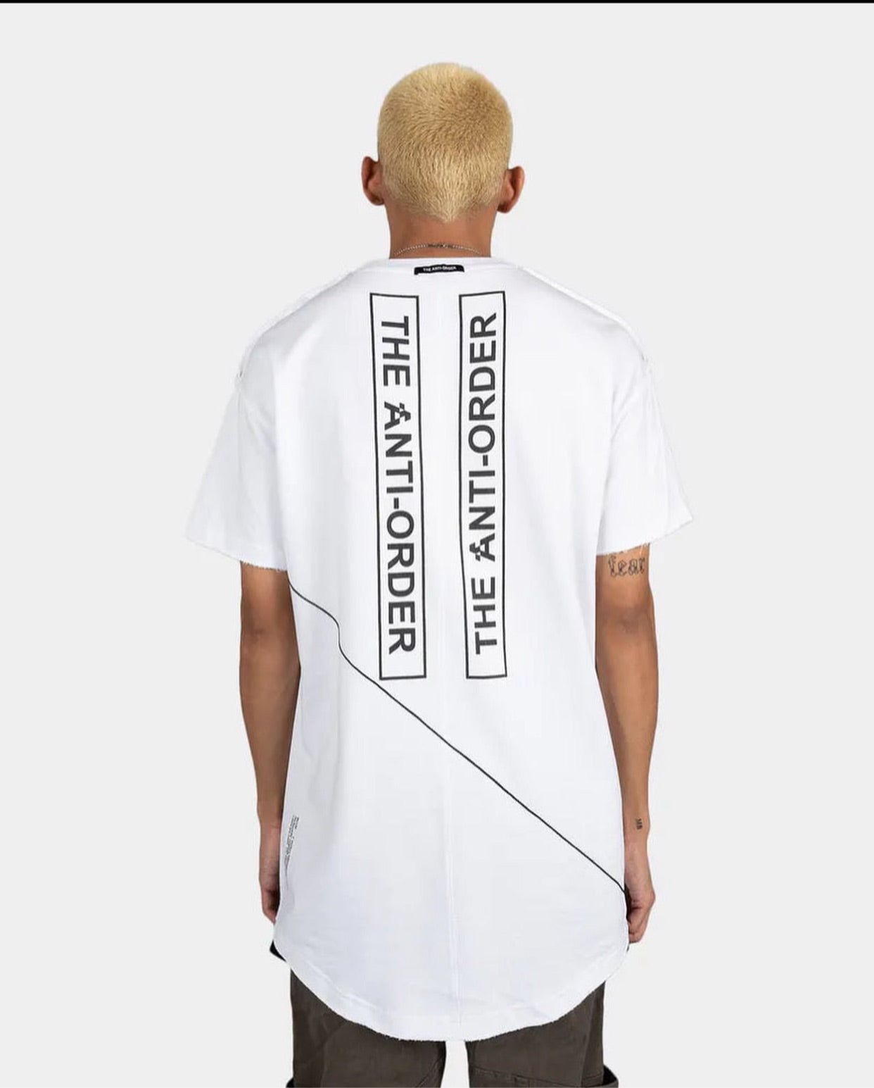 The Anti order logo xy Ansethetic replica oversized T-shirt