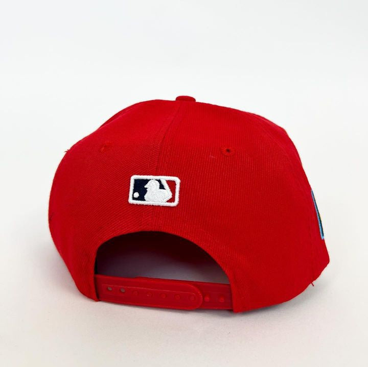 World series LA Adjustable Snapback in Red