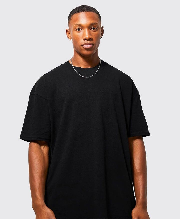 Oversized extended neck Evil Teddy t-shirt