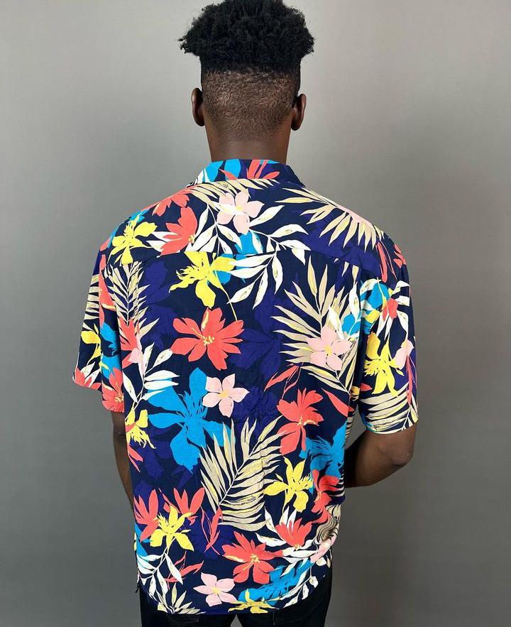 George patterned shirt