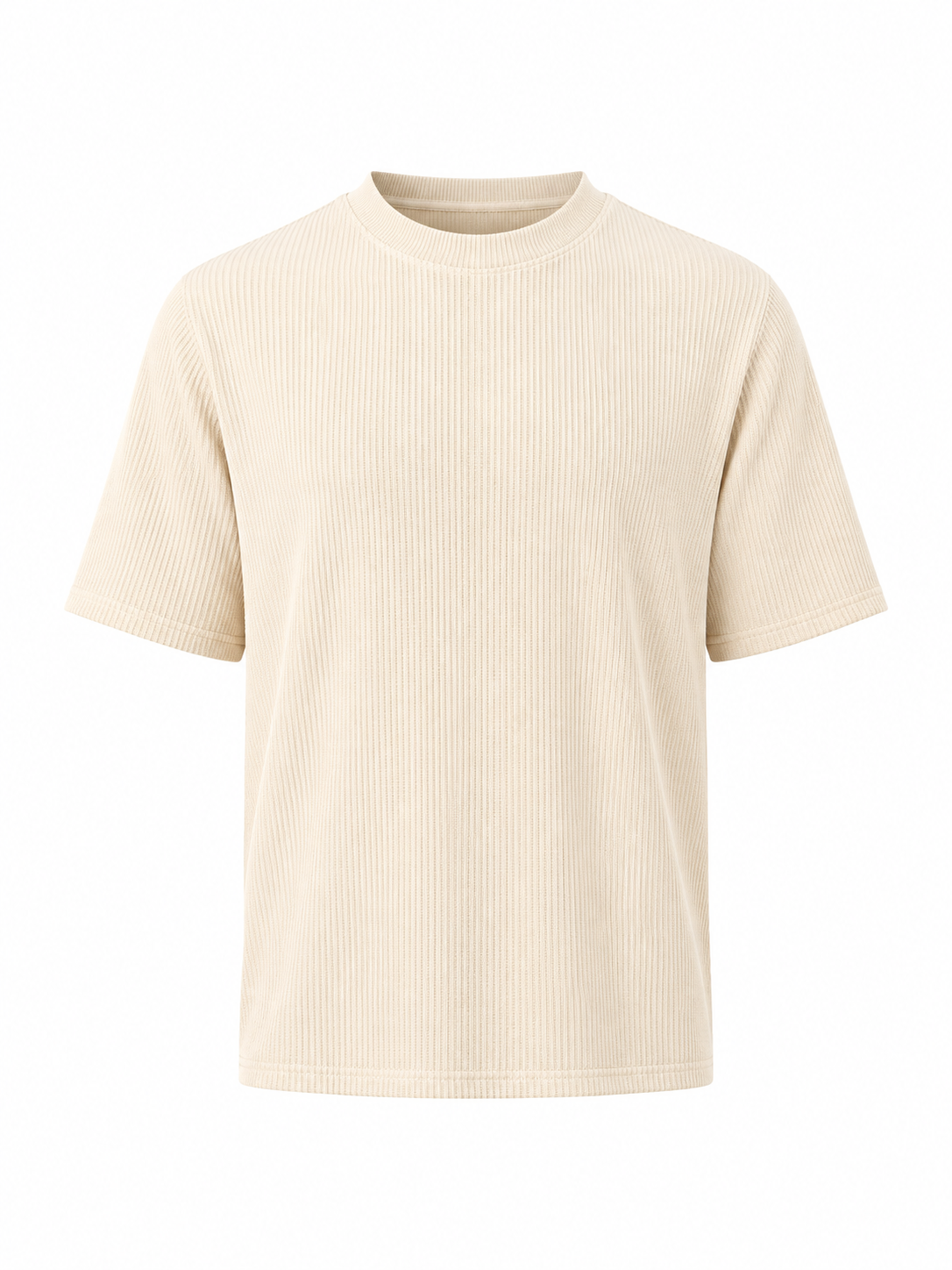Zedek waffle plain tee