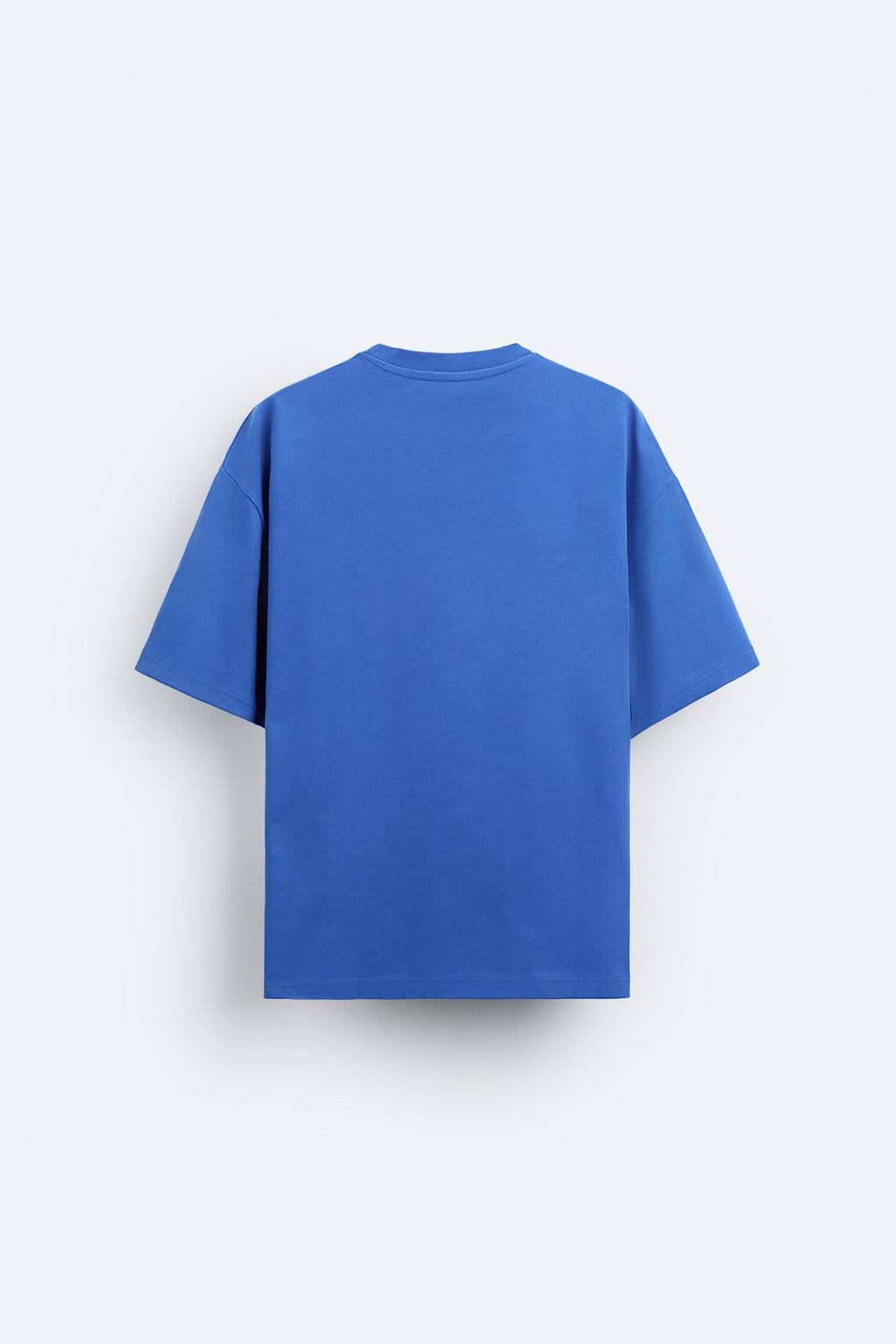 ZARA T-SHIRT WITH PRINTED PATCH
