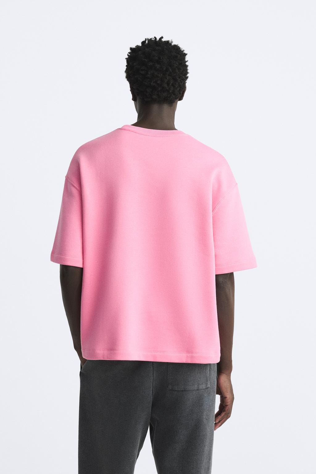 Zara slogan print sweatshirt