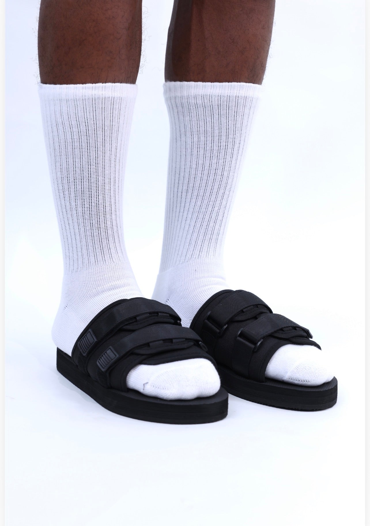Zedek premium tech slides in black