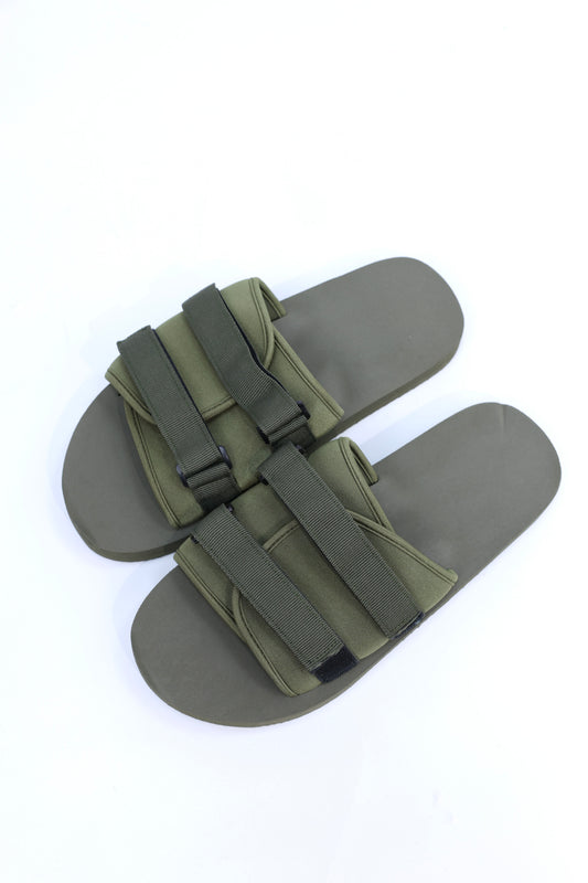 Zedek plain tech slides in green