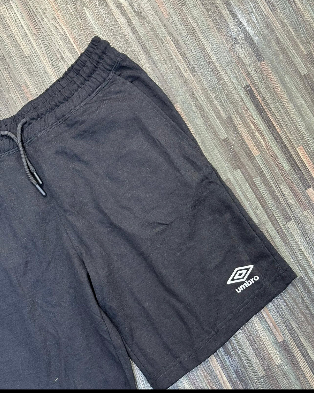 Umbro sweatshort in black