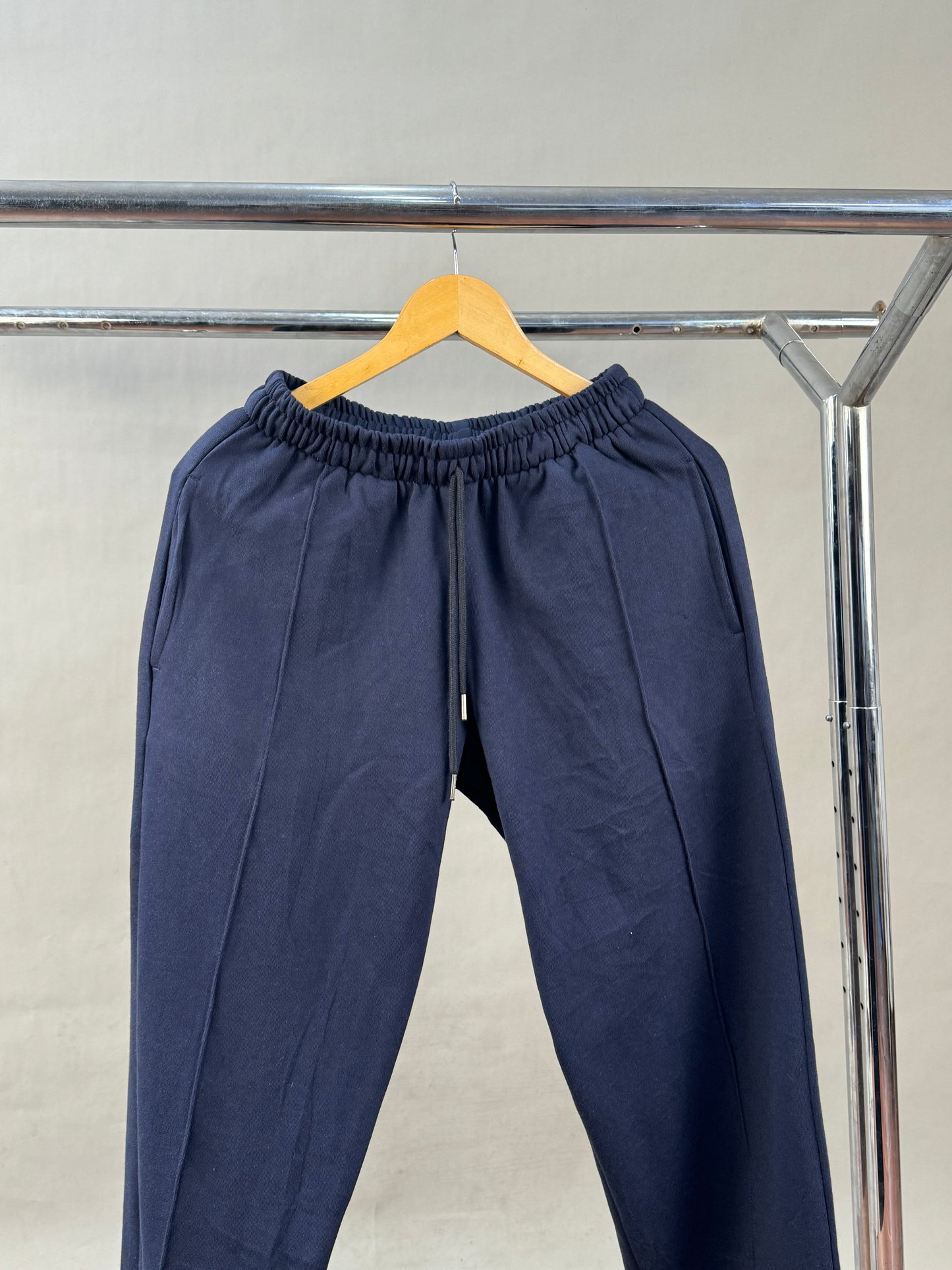 Heather jogger pant in blue