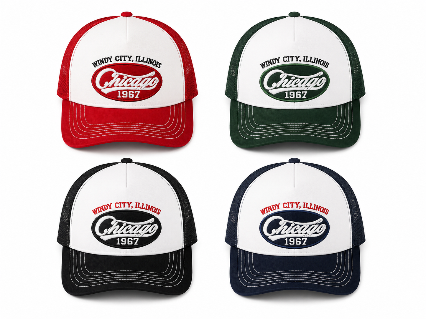 CHICAGO TRUCKER HAT