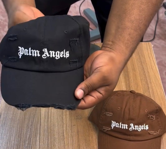 Palm angels hat black