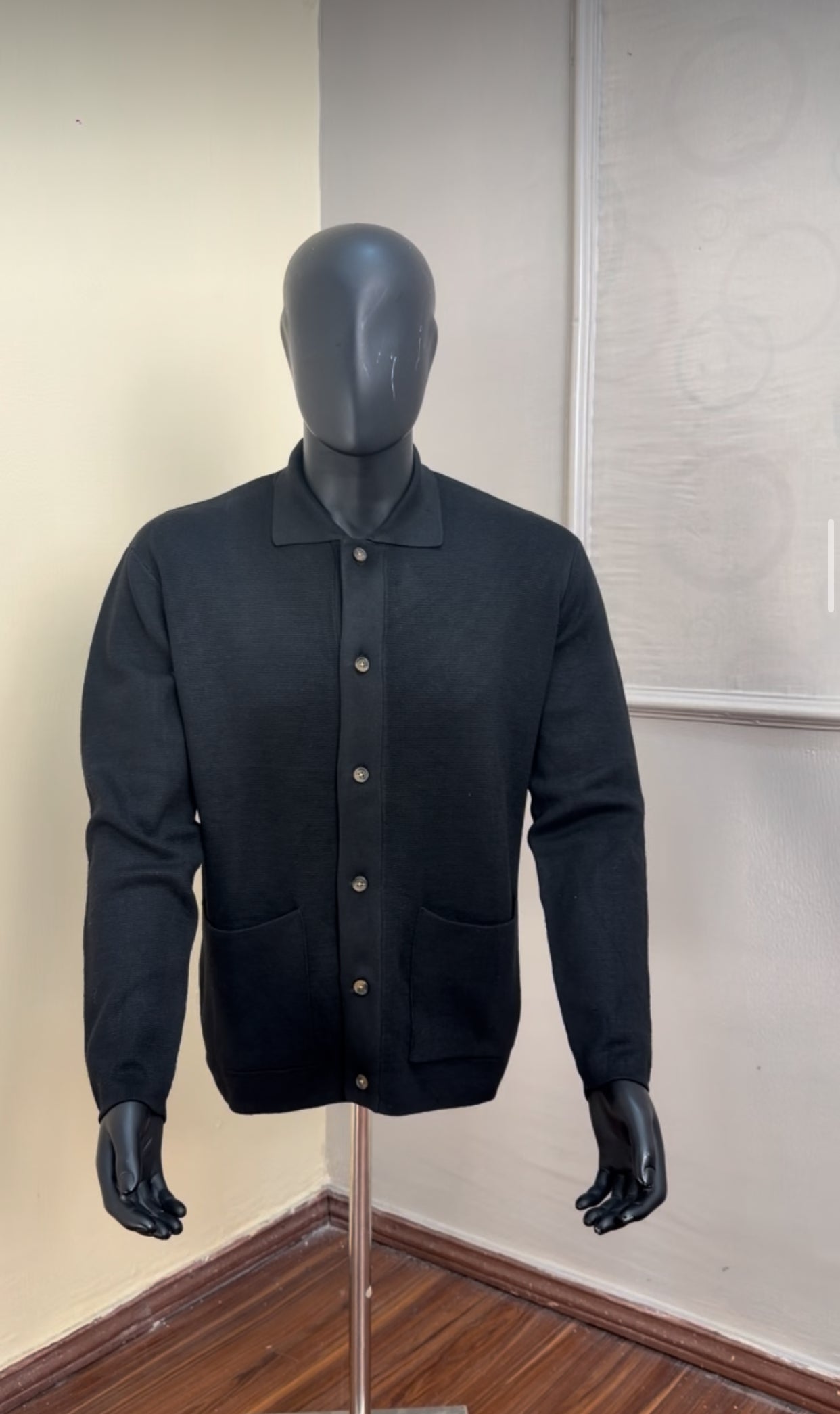 Knitted polo Longsleeve