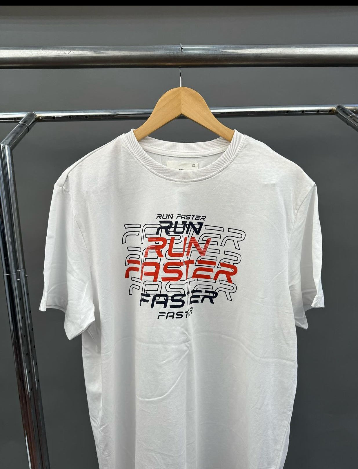 Reserved run faster tee