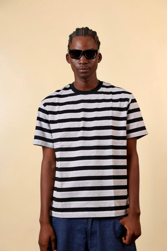 ZEDEK STRIPPED TEE 09