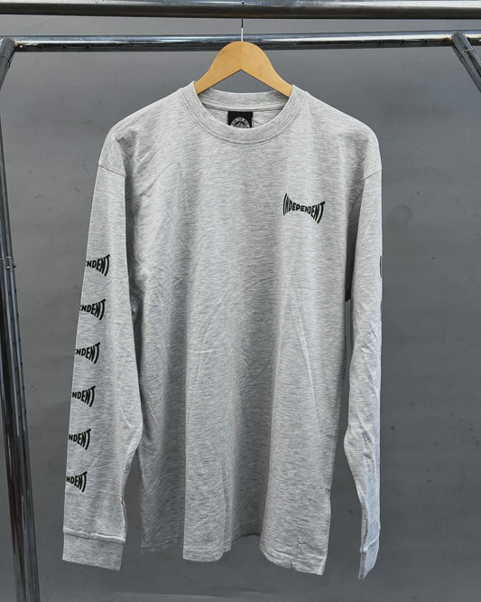 Independent holo flamed dot longsleeve