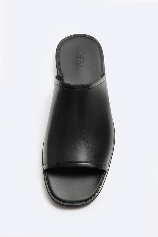 Zara leather sandal