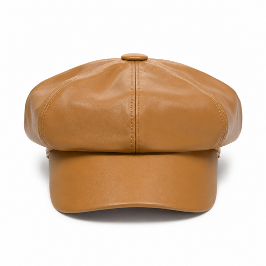 Adair retro leather hat in various colours