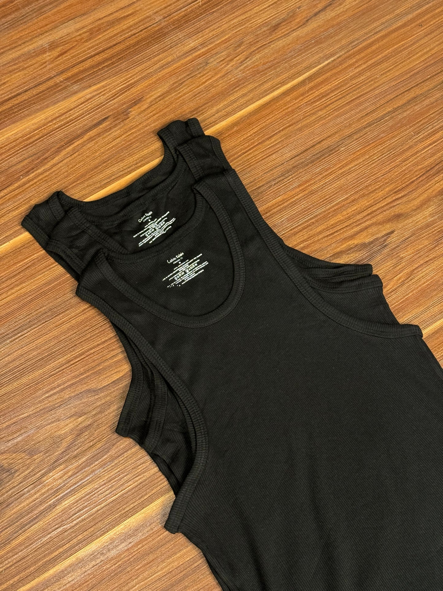 Pack of 3 singlet in black