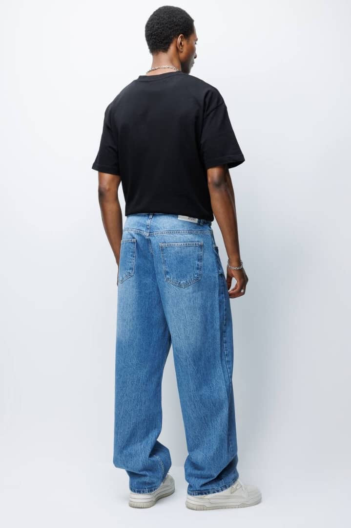 Denim of art jeans in blue