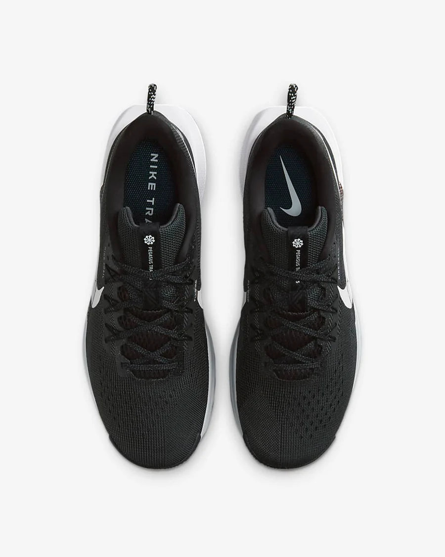 NIKE PEGASUS ALL TERRAIN COMPOUND TRAINERS IN BLACK AND WHITE