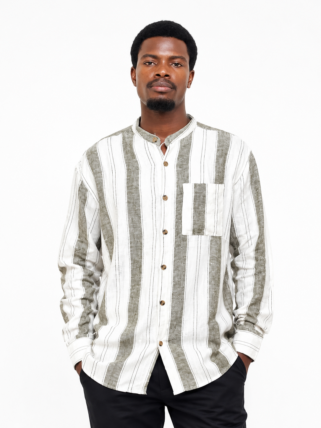 Linen shirt 001