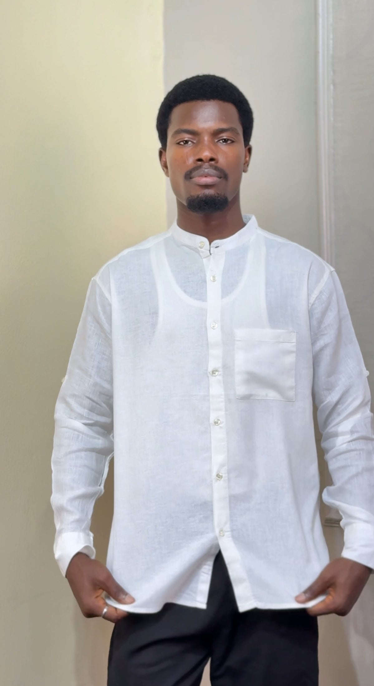Linen shirt 004