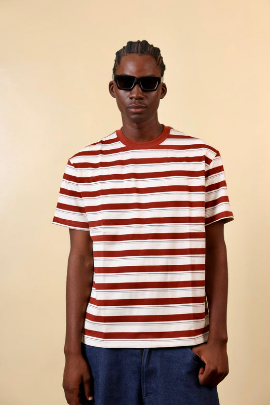 ZEDEK STRIPPED TEE 016