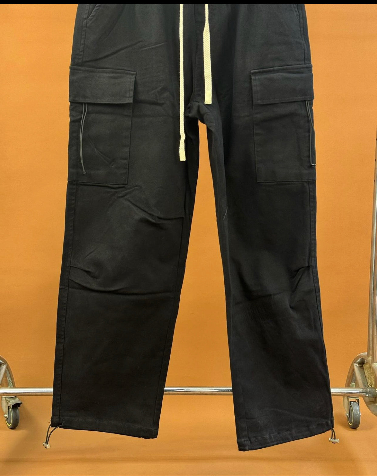 Zy cargo pants in black