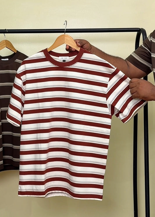 ZEDEK STRIPPED TEE 016