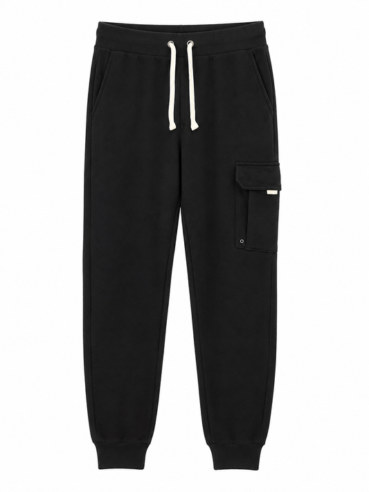 ZEDEK CARGO PANT IN BLACK 02