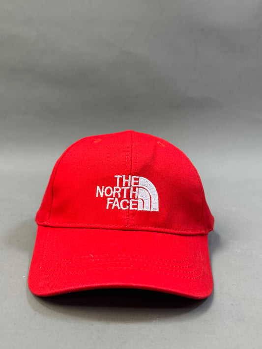 The North face hat in  red