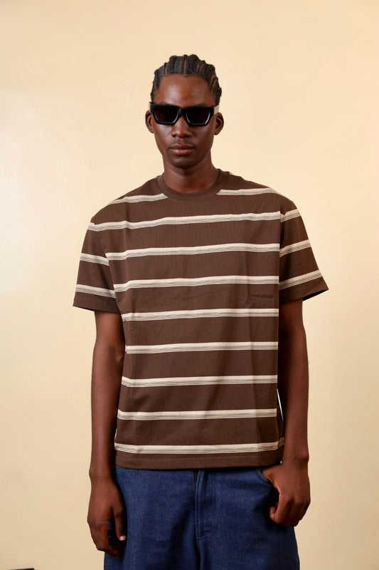 ZEDEK STRIPPED TEE 07