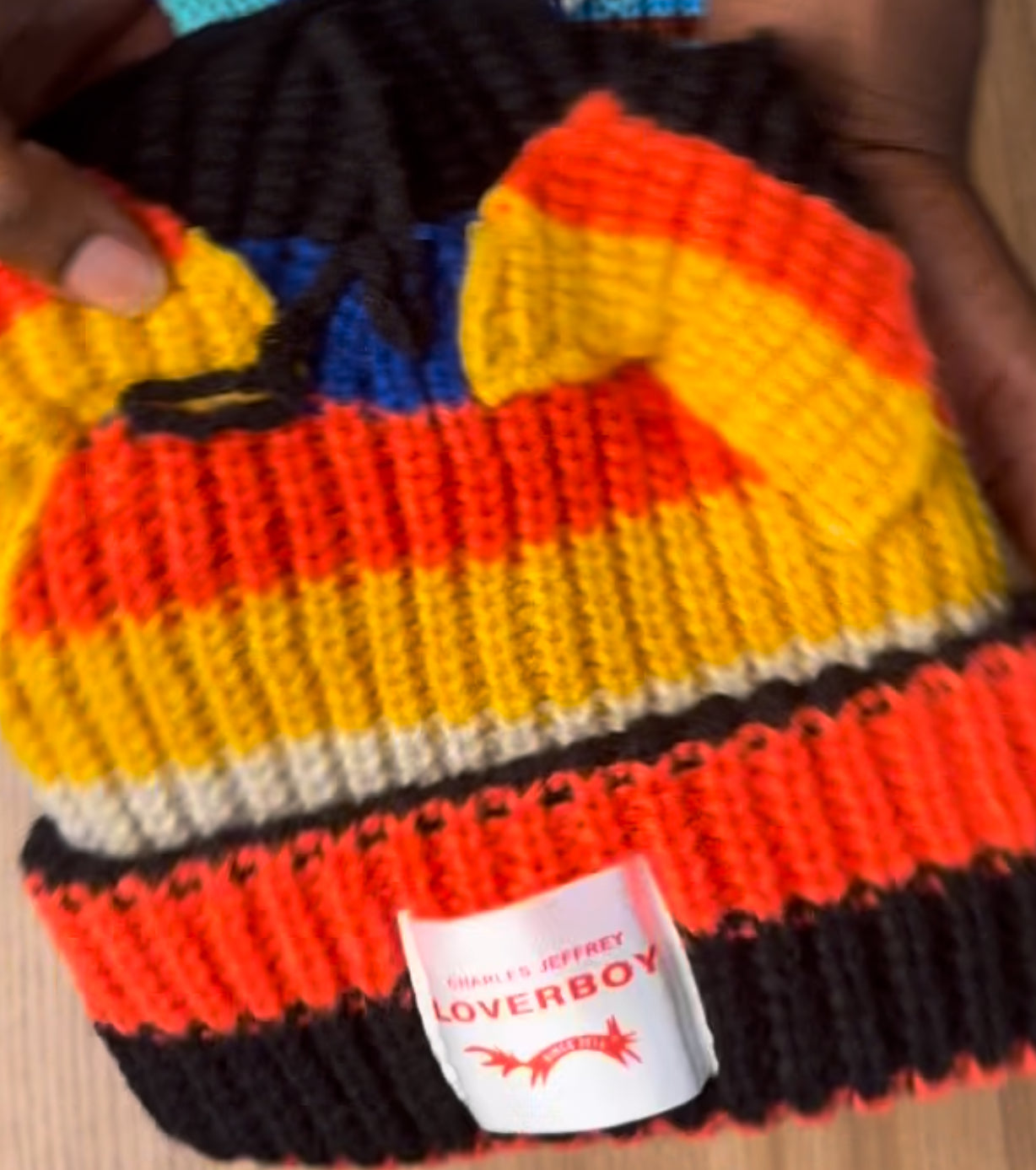 LOVERBOY KNITTED HAT IN VARIOUS COLOURS