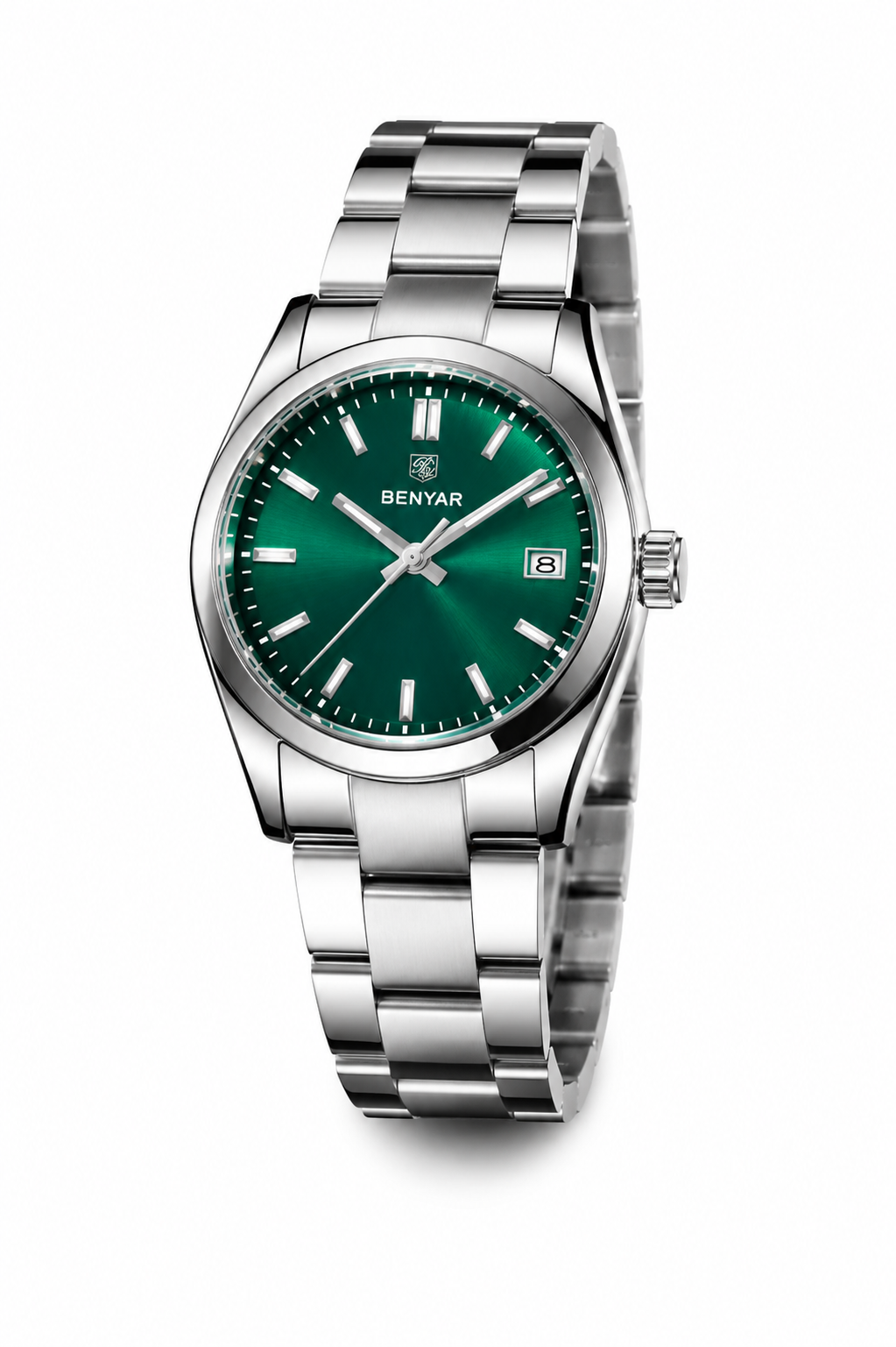 Benyar Wristwatch in Green Dial