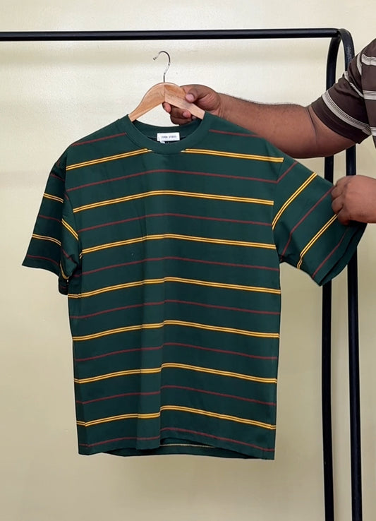 ZEDEK STRIPPED TEE 012