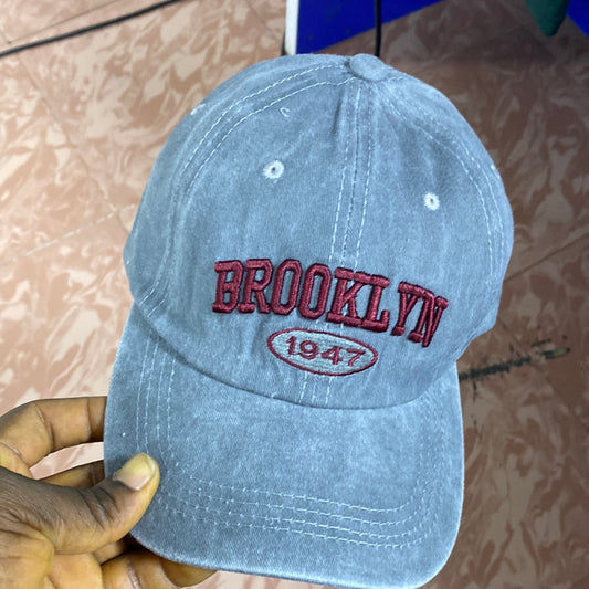 BROOKLYN DENIM HAT ash