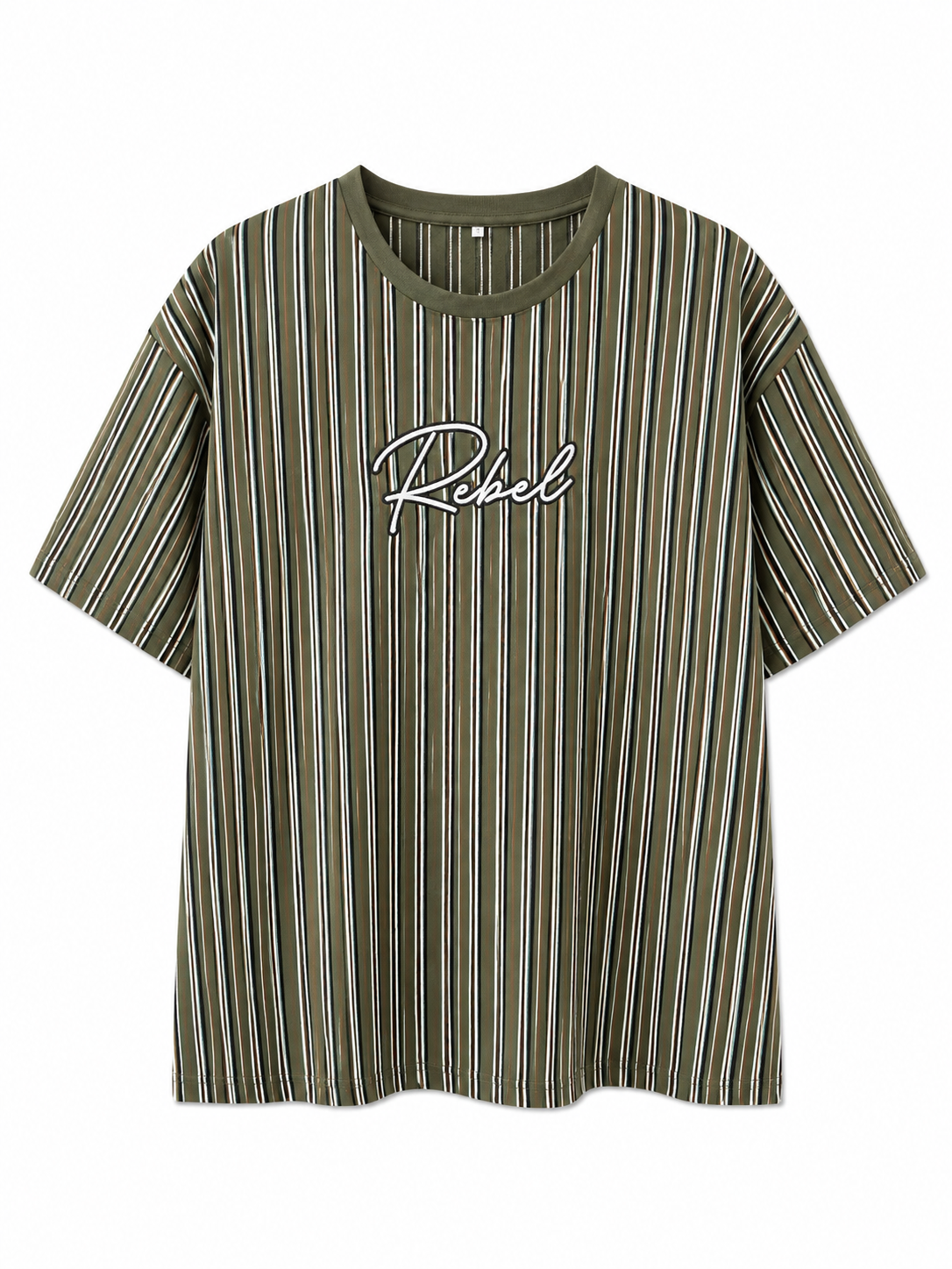 Rebel stripped tee