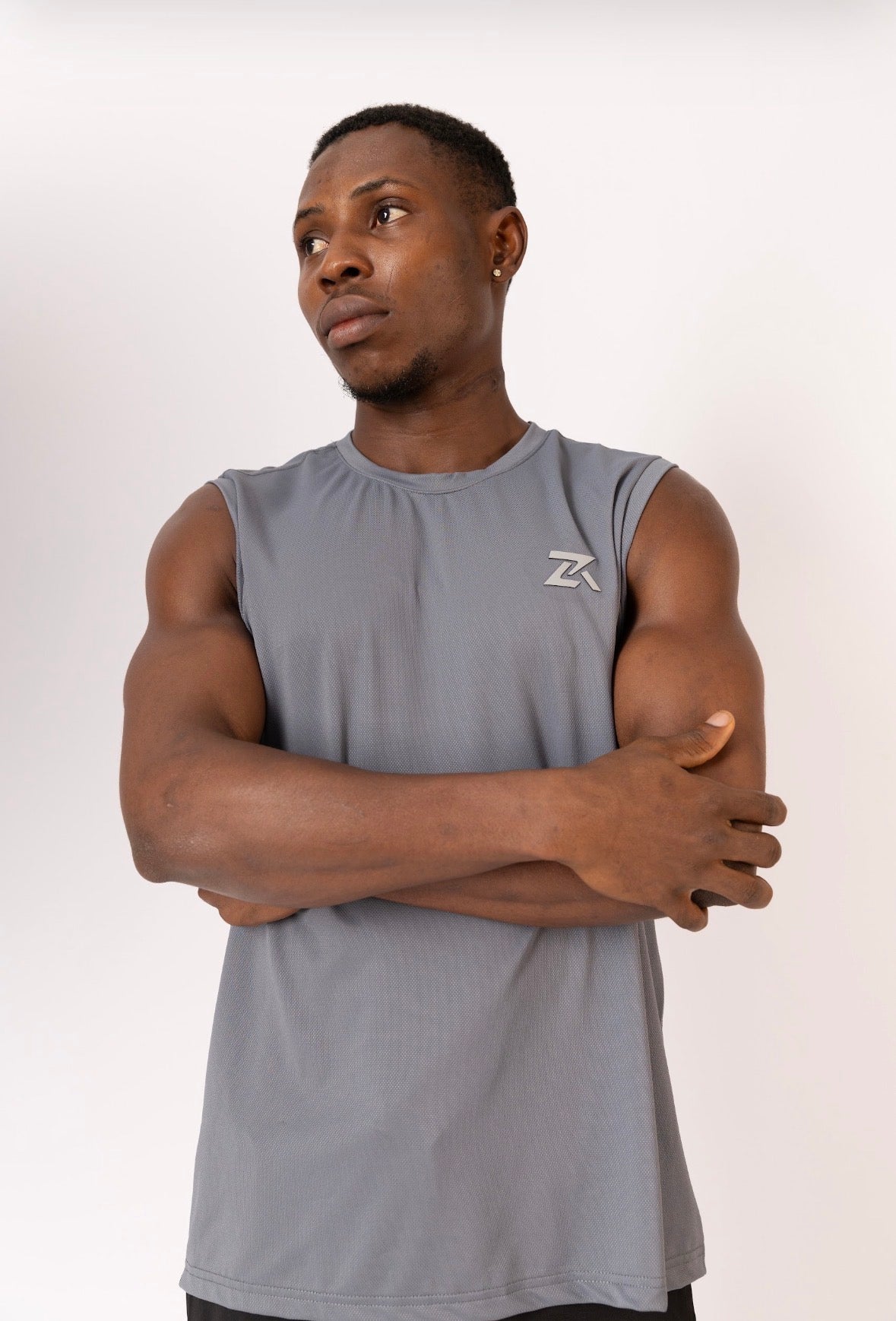 ZEDEK ACTIVE WEAR SLEEVELESS TEE 56601B