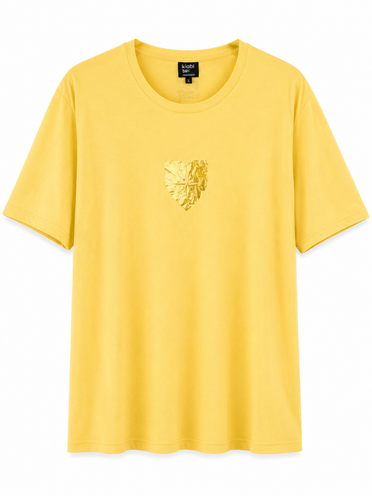 Land of hope tee in yellow