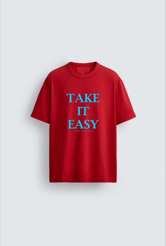 ZEDEK TAKE IT EASY CROPP TEE