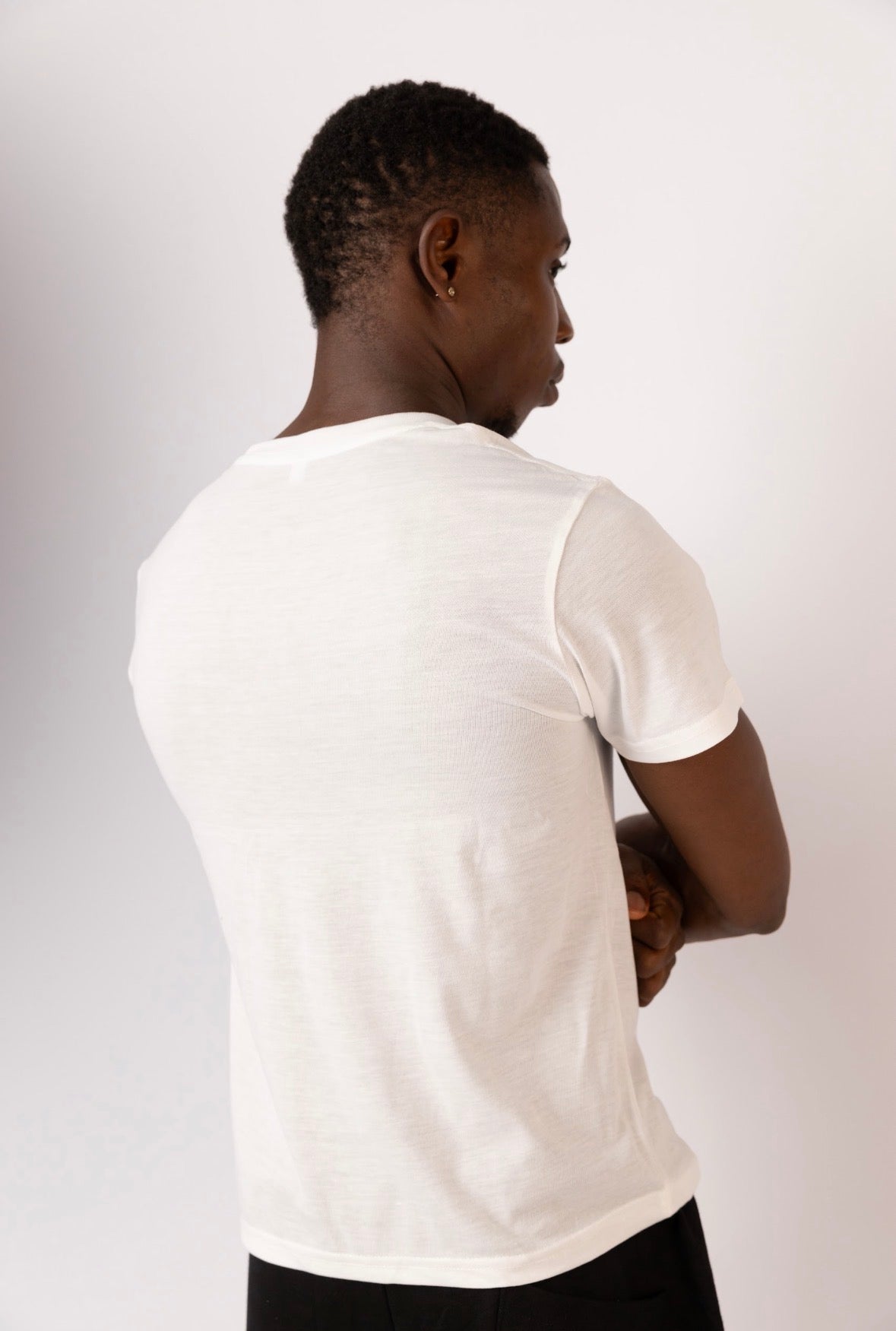 ZEDEK PLAIN FITTED TEES