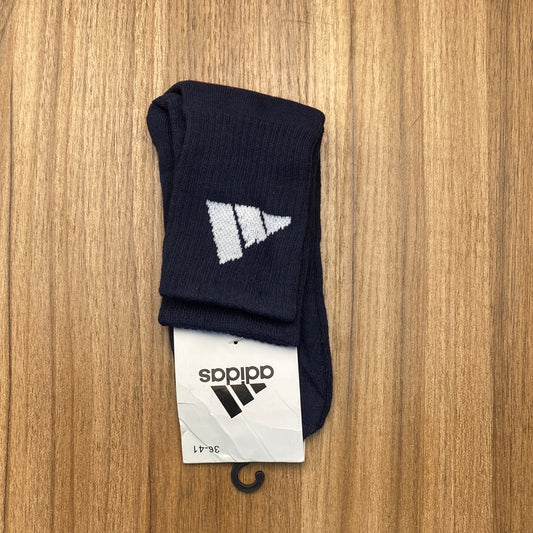 Adidas socks. In blue