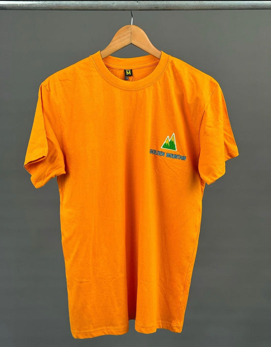 Golden mountain tee