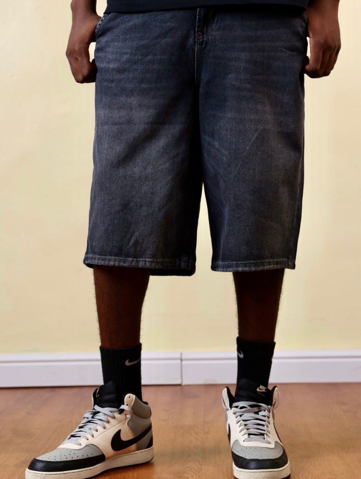 DIFRANSEL JEAN JORT WASHED BLACK