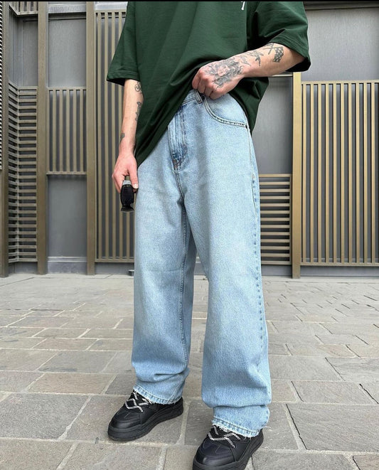 Difransel baggy jeans in blue